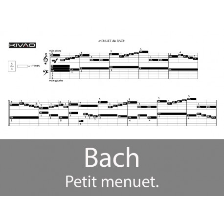 Bach, un Menuet 