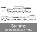 Brahms danse hongroise N°05