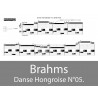 Brahms danse hongroise N°05