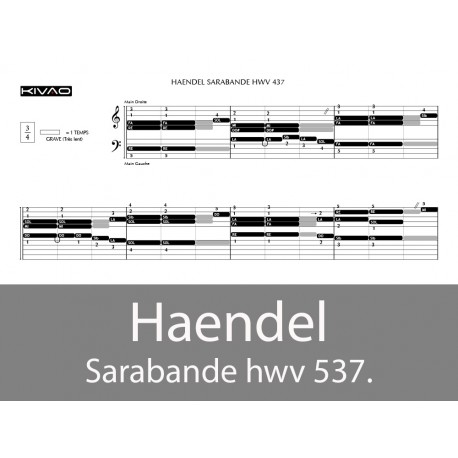 Haendel - la Sarabande hwv 537